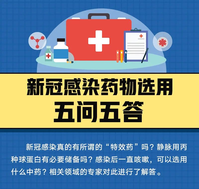 新冠有“特效药”吗？一直咳嗽可以选什么中药？解答来了